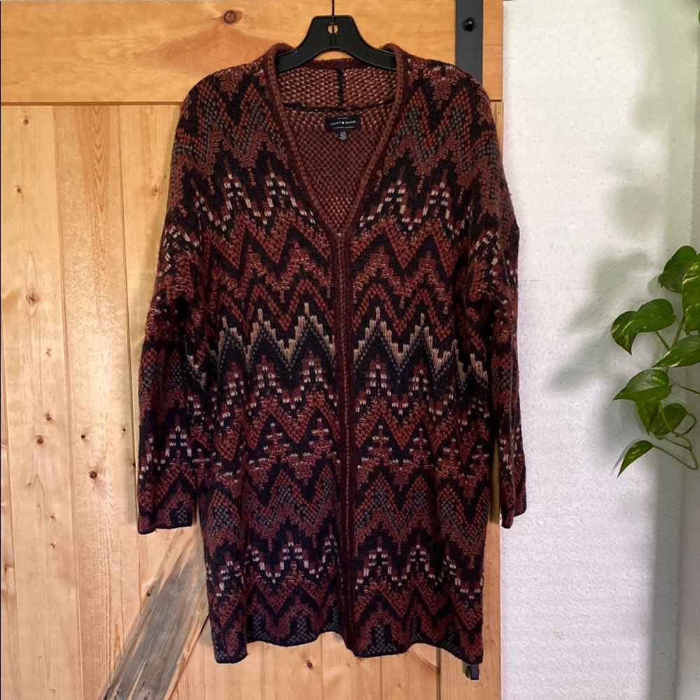 Lucky Brand Reworked Cardigan to Sweater Dress